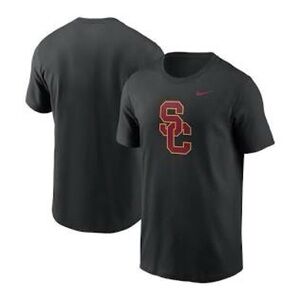 USC Trojans Nike Black T-Shirt Brand New